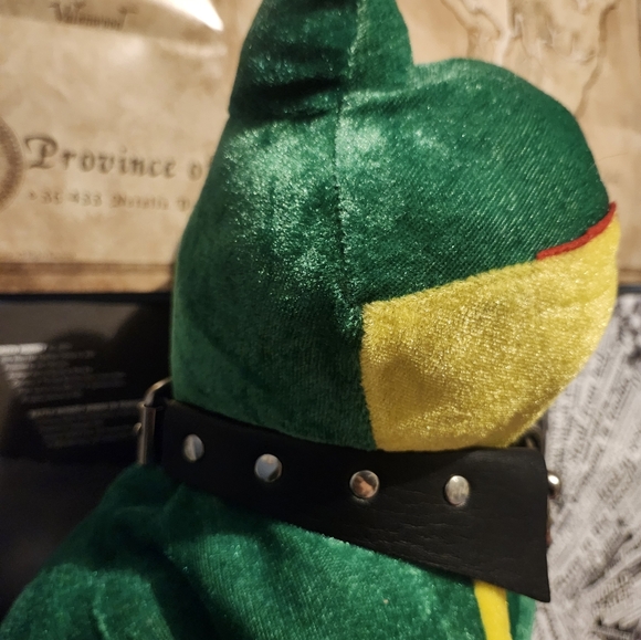 Faux Leather Shirt Collar PVC O-Ring Choker - Picture 2 of 5